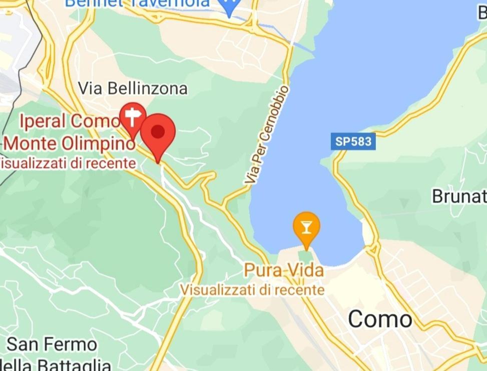 Appartamento Anselmo Côme Esterno foto